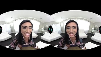 Vrhush ember snow toys her tight asian pussy