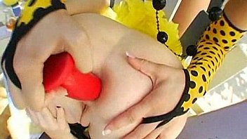 Playing with her asshole 443