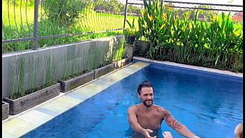 I love eating her while in the pool