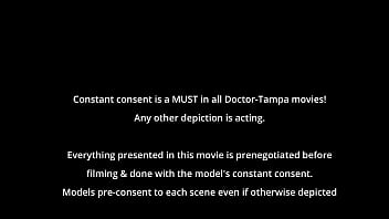 Aria nicole's stomach gets blasted with cum