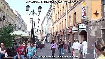 Impatient and kinky amateur couple quick oral in restroom