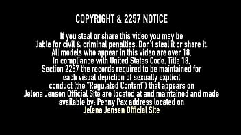 Big boobed jelena jensen was caught vibing & drilling her cunt by matt