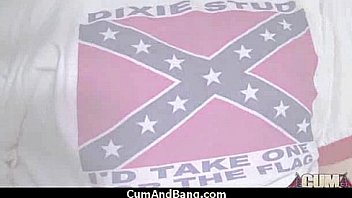 Black chick gets gangbanged by a group of white guys 10