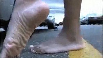 Size 10 ebony wrinkles parking lot