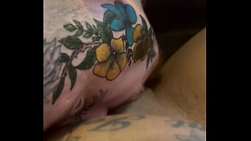 Eat my tight ebony pussy white step son while your dad is at work