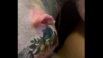 Eat my tight ebony pussy white step son while your dad is at work