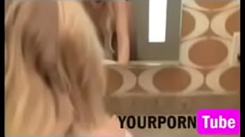 Amateur blonde gets a sticky creampie in the bathroom p 4