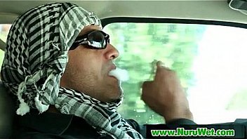 Soapy sensual massage sex for horny client 07