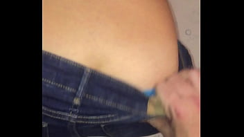 Couple fuck with jeans