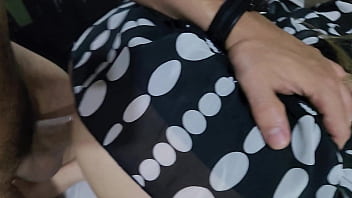 Cute blonde is fucked after the party