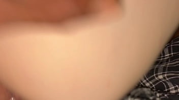 Snuck in and caught her bent over – bubble butt begged for more