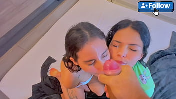 Follando con un hombre afortunado