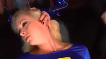 Heroines in blue get fucked part 2