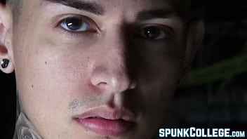 Tattooed Young Gay Masturbating Solo thumbnail