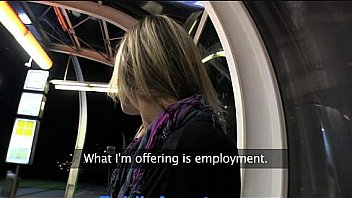 Publicagent sindy is almost too tall to fuck