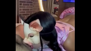 Teen latina giving giving a great blow job at audition