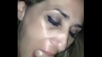 Sexy milf will take anything in her pussy even his foot