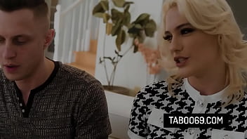 Humiliated guy can't fuck his hot blonde wife without help from his step mother Humiliated guy can't fuck his hot blonde wife without help from his step mother