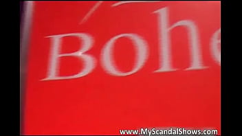 Awesome brunette girl feels very dirty