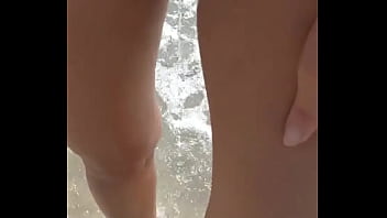 Melting in my swimsuit #pee #piss #public #outdoor #beach #pantieswetting #wetpanties