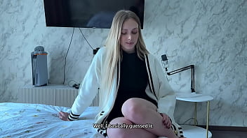 I met a former classmate in the elevator and she jumped on my dick