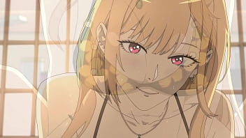 Sono no bisque doll marin’s relaxing hot sex with gojo hentai video