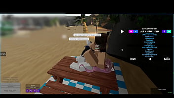 Le rompi el trasero en la playa a esta perra