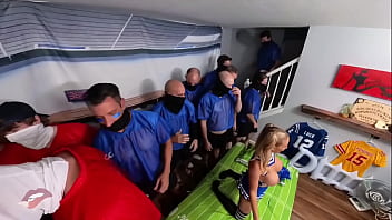 Football Team Vs Cheerleader Gangbang Full Bts thumbnail