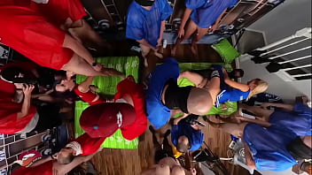 Football team vs cheerleader gangbang full bts Football team vs cheerleader gangbang full bts