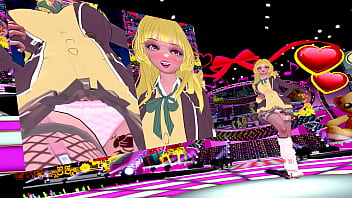 ステージに上がってダンス鑑賞