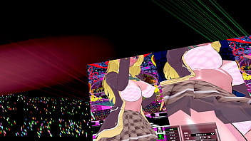 ステージに上がってダンス鑑賞