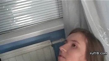 Teenie fucked in hard bondage