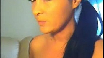 Tiny big tits pussy webcam show