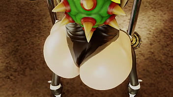 Bowsette shaking that ass on the tube
