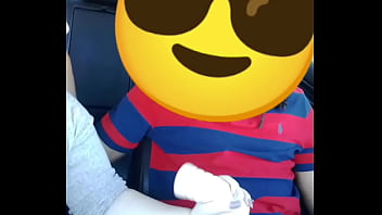 Young sexy blonde white girl beats off a big black dick in walmart parking lot with fleshlight