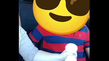 Young sexy blonde white girl beats off a big black dick in walmart parking lot with fleshlight