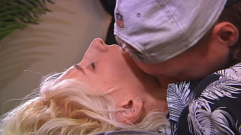 She's ready to eat his dick