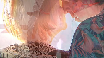 She's ready to eat his dick