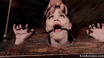 With spider gag in mouth ven haired spinner yhivi with head and wrists in wooden stock gets hard whipped then master nomar bangs her hairy cunt With spider gag in mouth ven haired spinner yhivi with head and wrists in wooden stock gets hard whipped then master nomar bangs her hairy cunt
