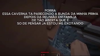 O moreno se fodeu muito no minecraft