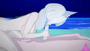 Kaga bocchino gratuito a joshua fino a fargli perdere l'ultima goccia di sperma azur lane