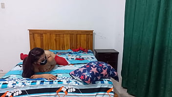 My sexy stepmom turns me on again with this video she's wearing sexy passionate red lingerie and it makes me want to fuck her like a whore