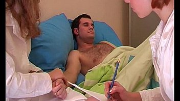 Two russian female doctors blowjob cfnm