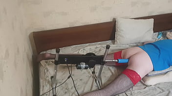 Anal Solo With Fucking Machine thumbnail