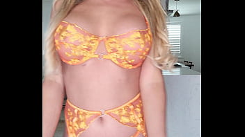 Mae fordays blonde stripeer with big boobs