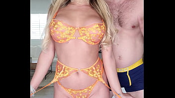 Mae fordays blonde stripeer with big boobs