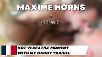 This daddy knows all the tricks to make me moan he was my new trainee wanna see how he dominates me but n