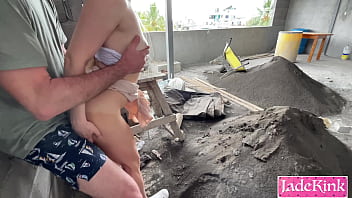 Daddy used me in a construction site pov