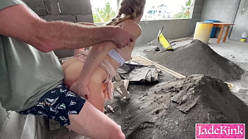 Daddy used me in a construction site pov