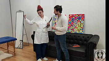 Nurse makes handjob sperm donor breast feeding